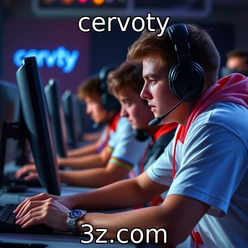 Crescimento do e-sport entre jovens jogadores - cervoty